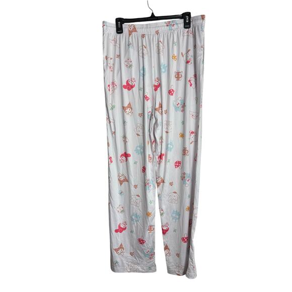 SANRIO HELLO KITTY & FRIENDS Sleep Pants NEW Pull-on Pockets Size M - Picture 3 of 5